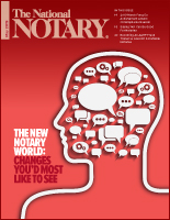 May 2019 cover of The National Notary